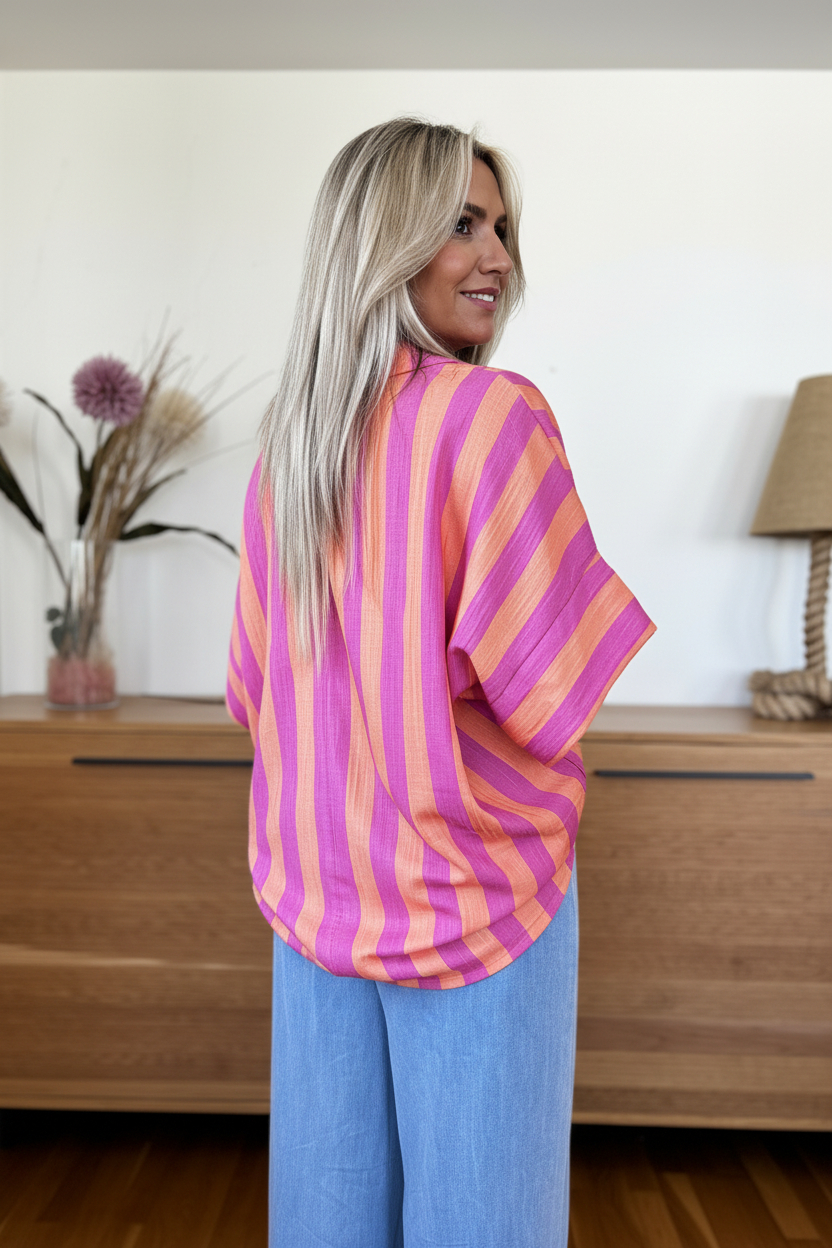 Camisa Oversize Rayas - Imagen 4
