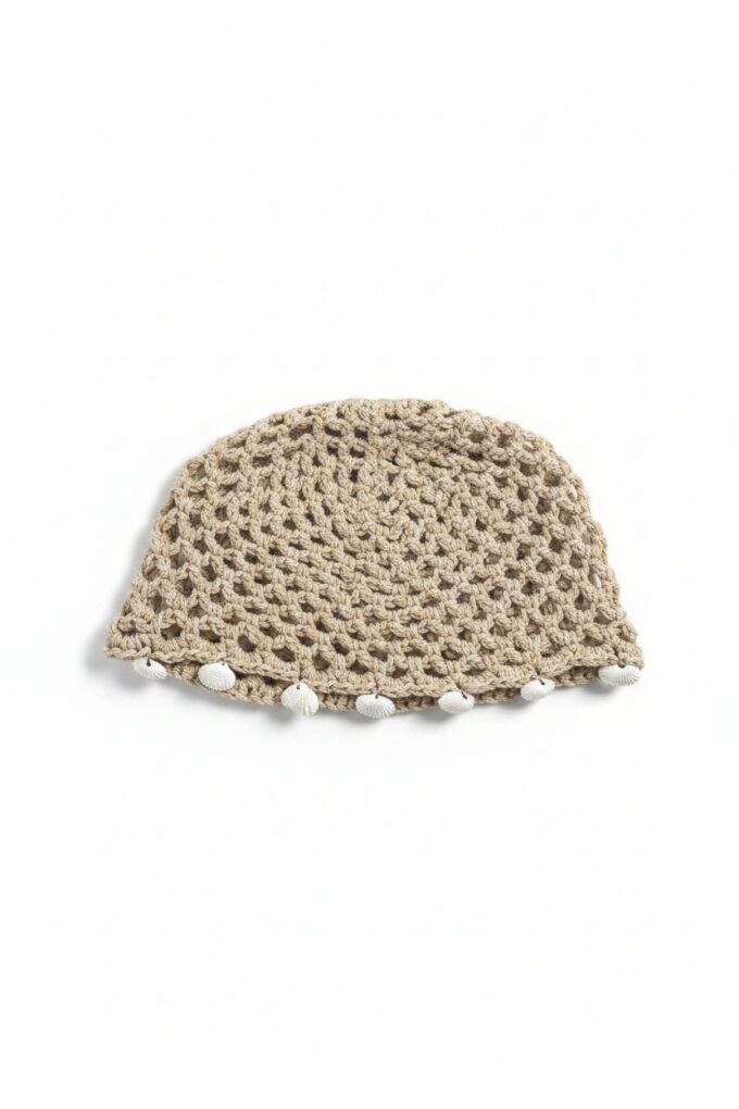 Gorro Croché Conchas