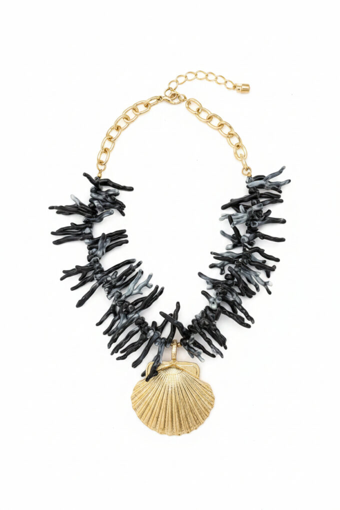 Collar Coral Concha