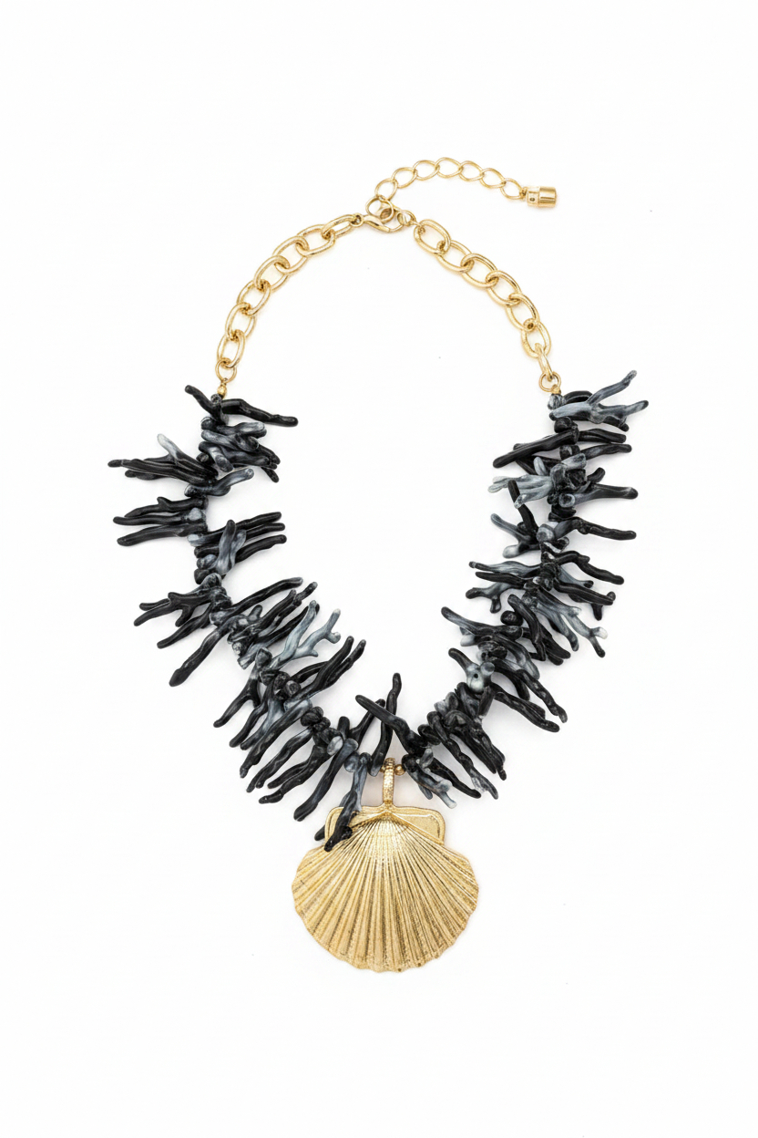 Collar Coral Concha