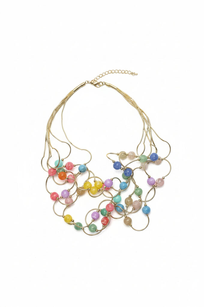 Collar Bolas Multicolor