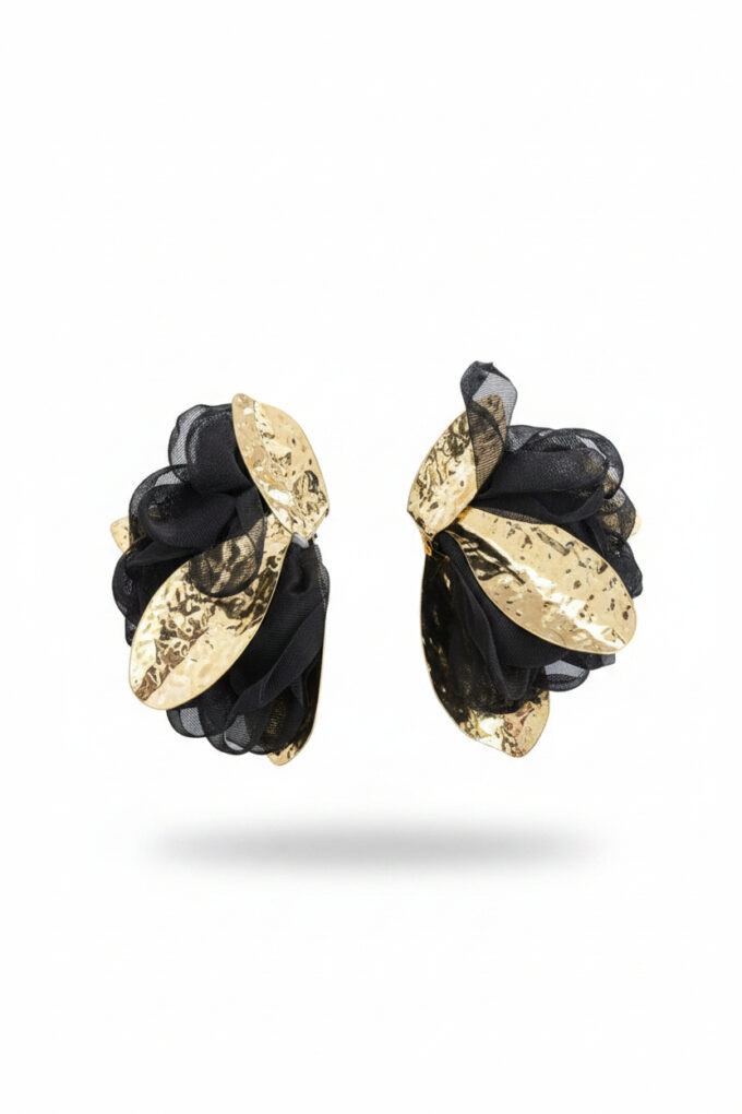 Pendientes Metal Con Tull