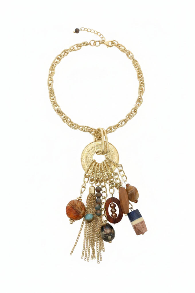 Collar Aro Colgantes