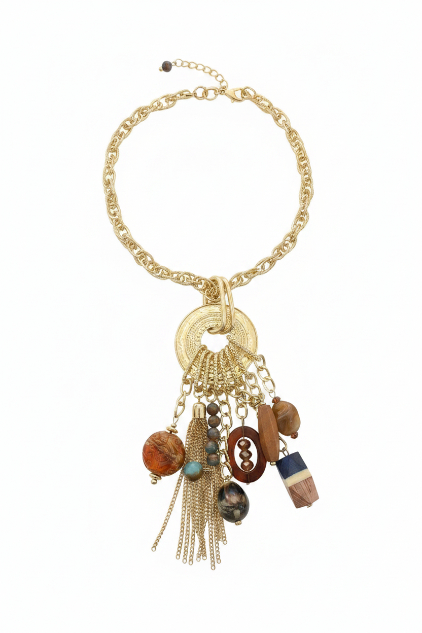 Collar Aro Colgantes