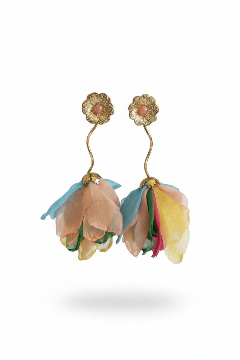 Pendientes Tela