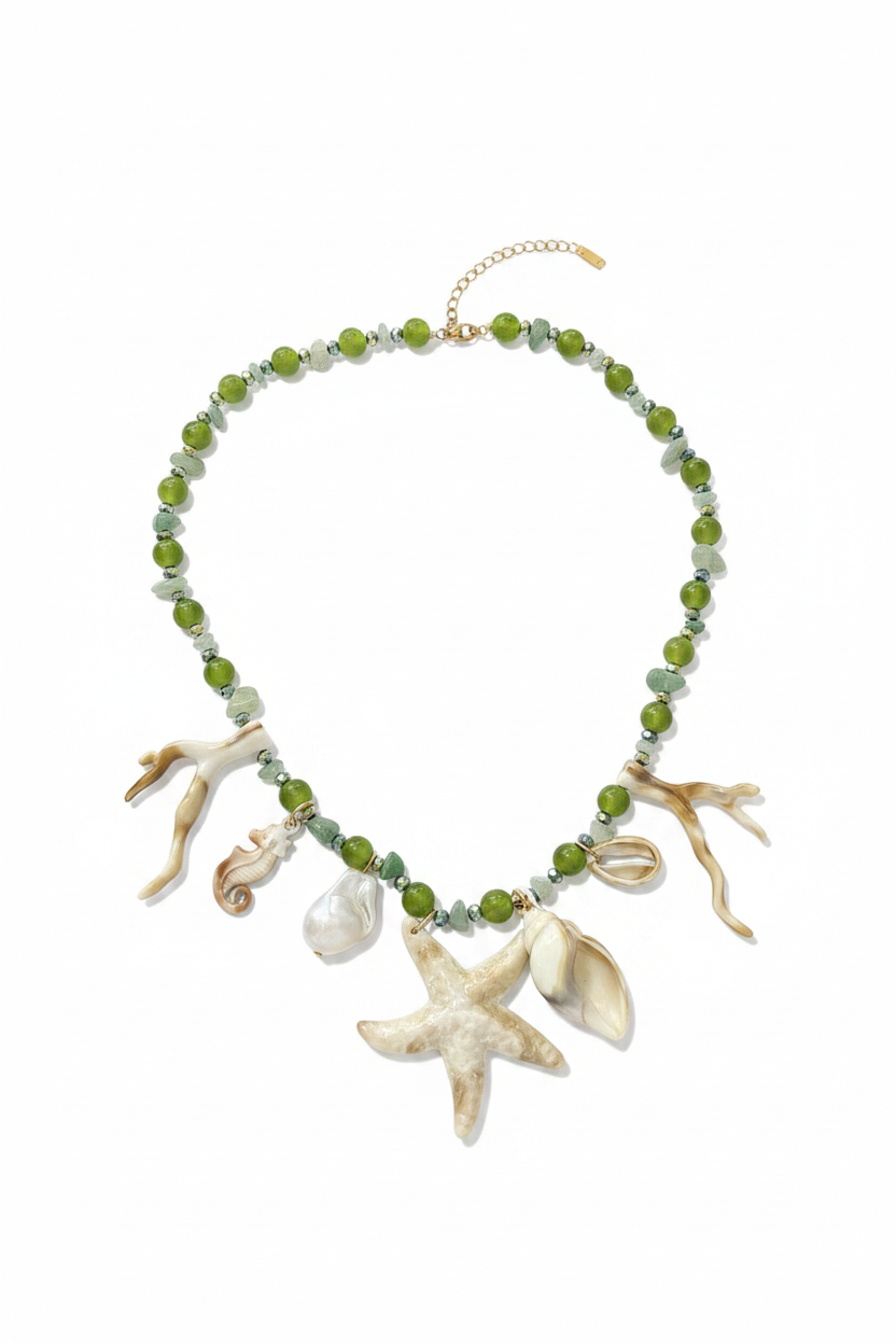 Collar Abalorios Marinos