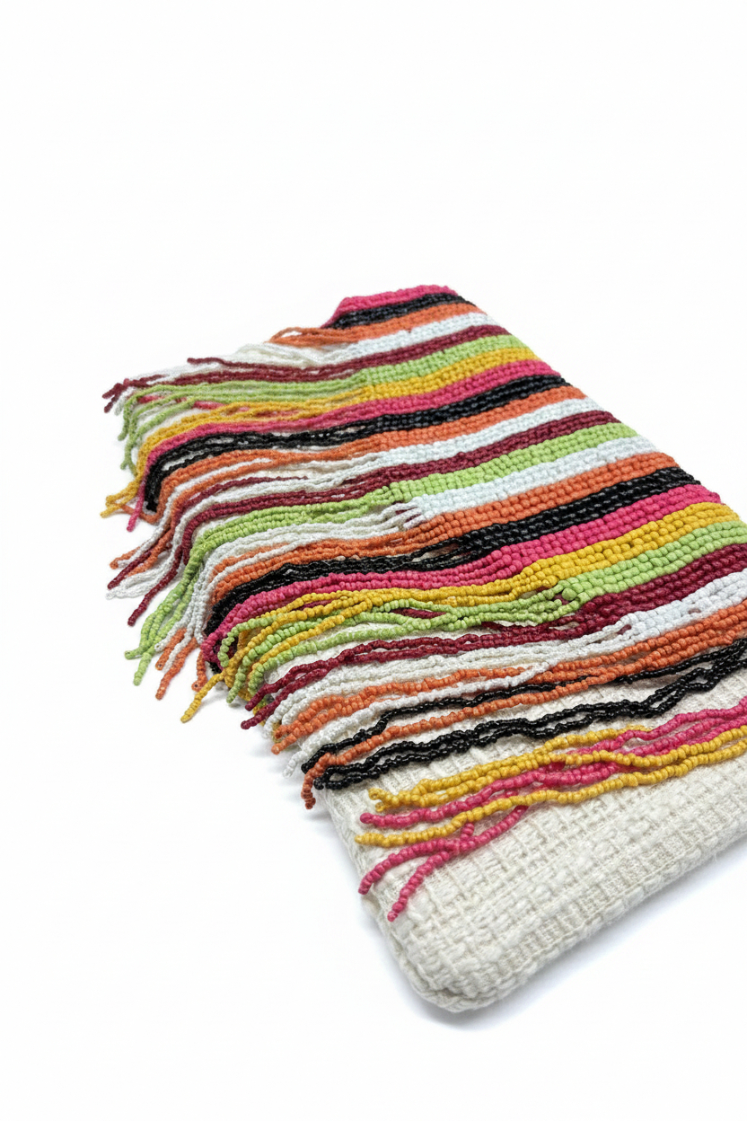 Bolso Flecos Multicolor - Imagen 2