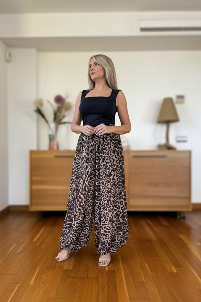 Pantalon Gasa Print