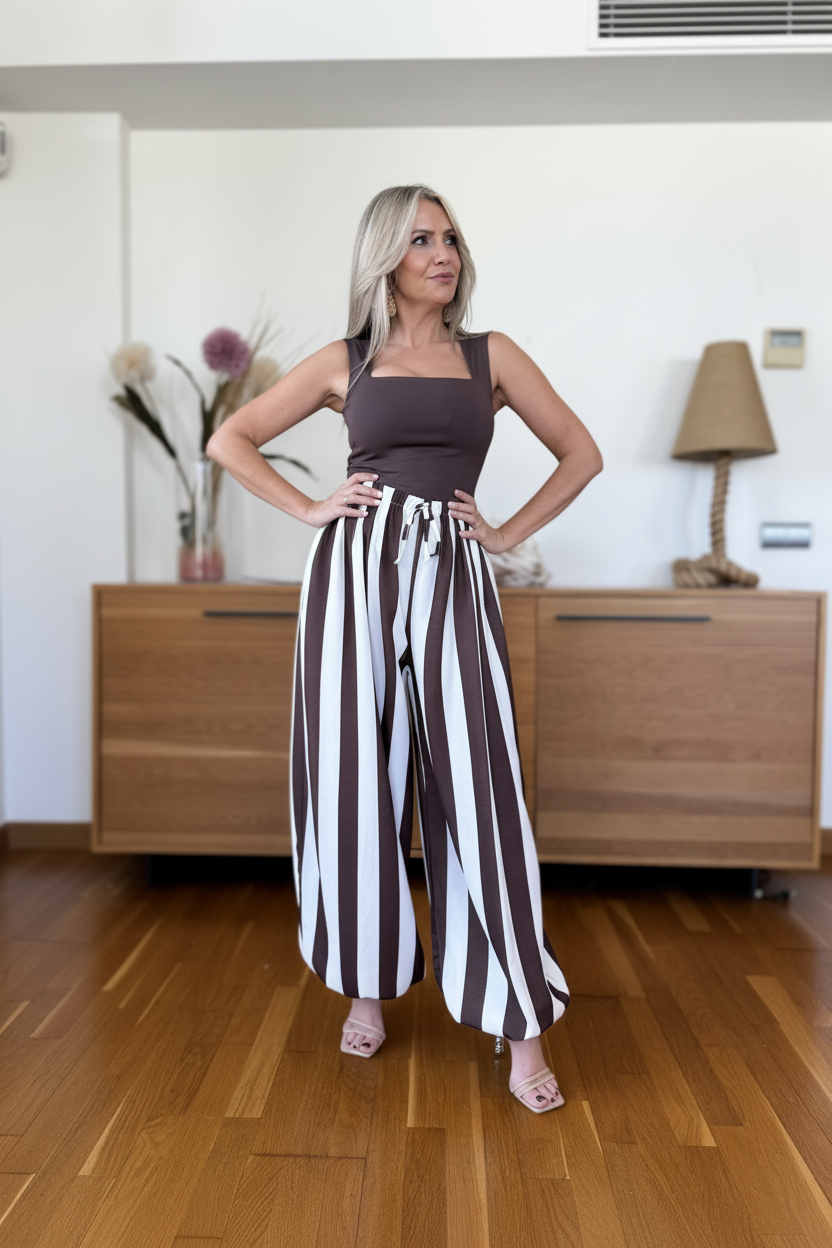 Pantalon Balloon Rayas - Imagen 7