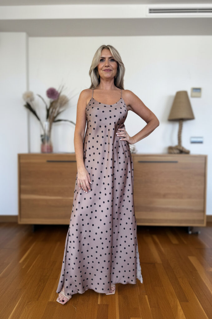 Vestido Lencero Satén