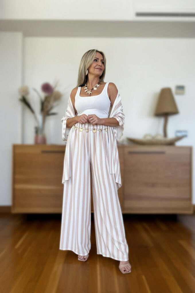 Conjunto Kimono Rayas - Única, Arena