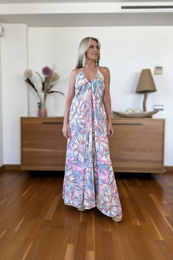 Vestido Pañuelo Estampado