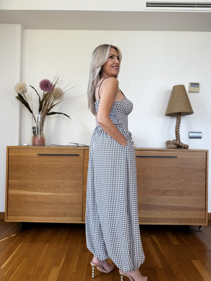 Conjunto Vichy Patente