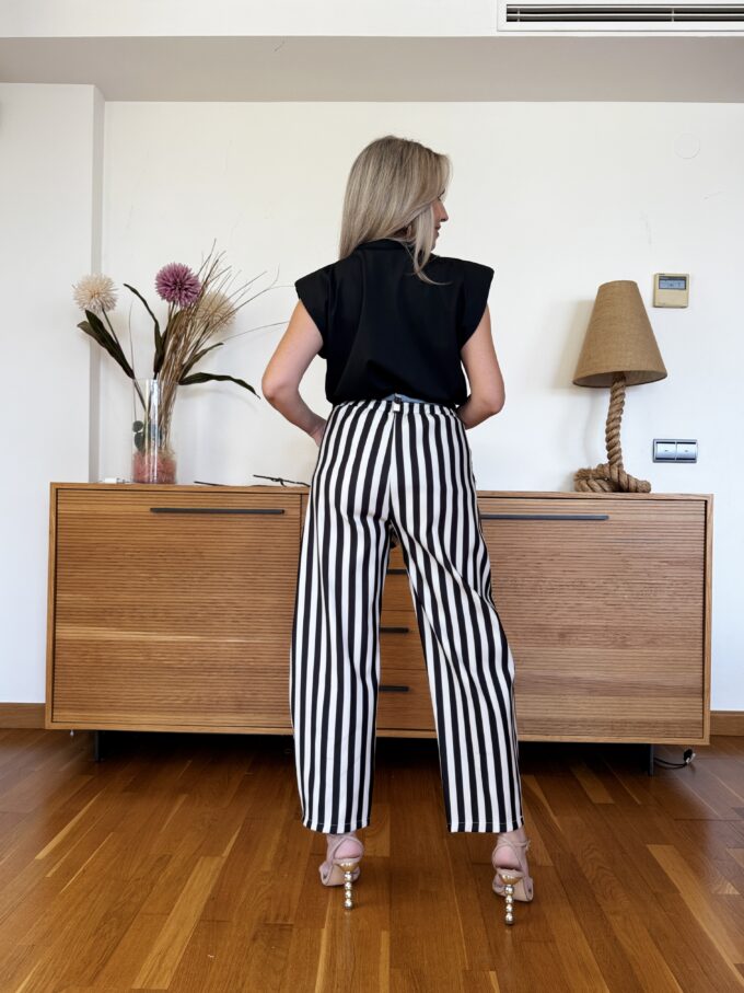 Pantalon Balloon Rayas
