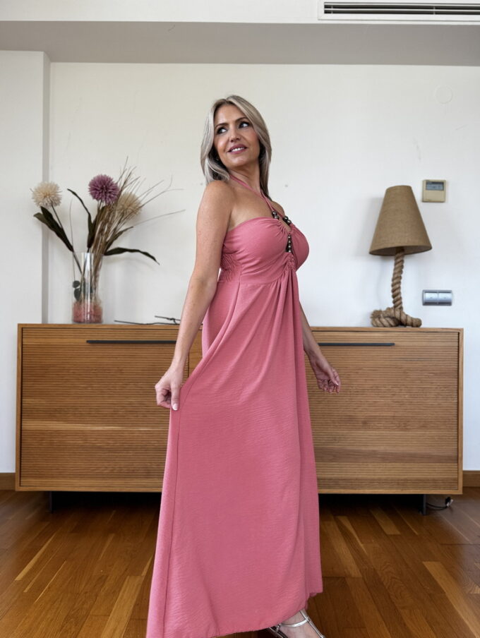 Vestido Cascos Bolas Metal