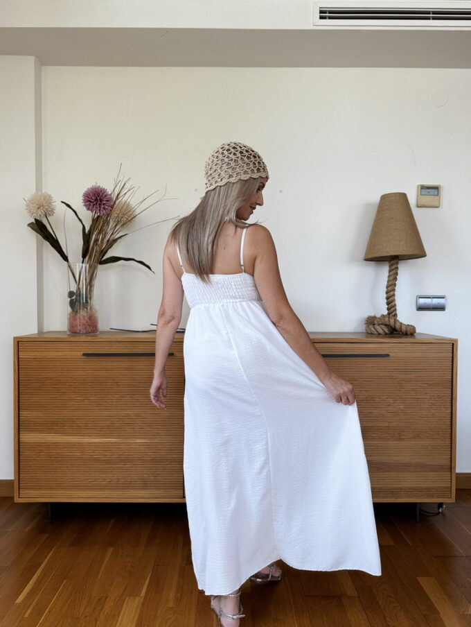 Vestido Cascos Ondas