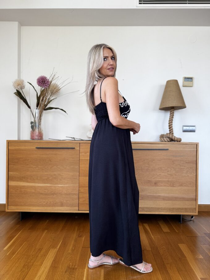 Vestido Cascos Ondas