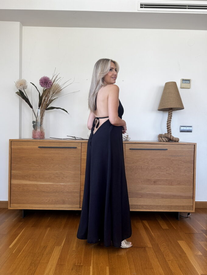Vestido Pañuelo Liso