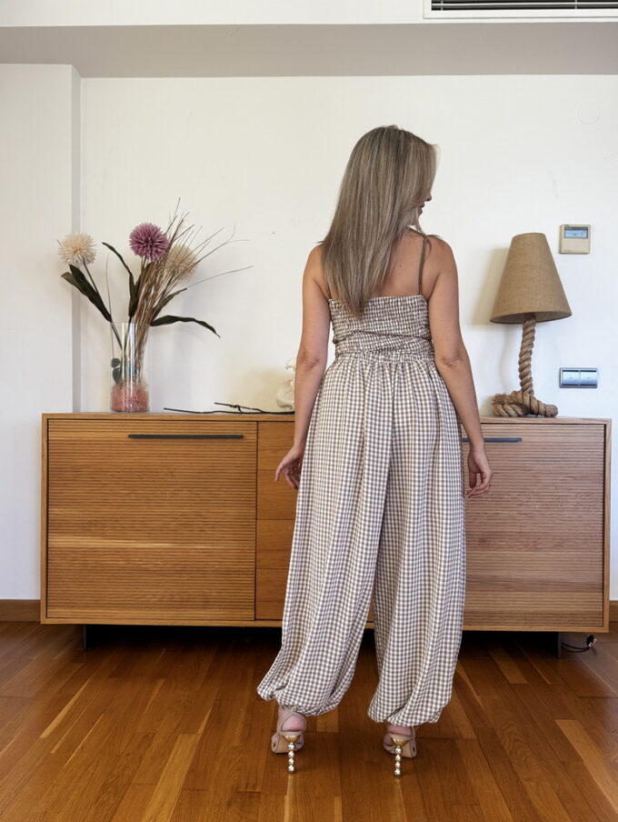 Conjunto Vichy Patente