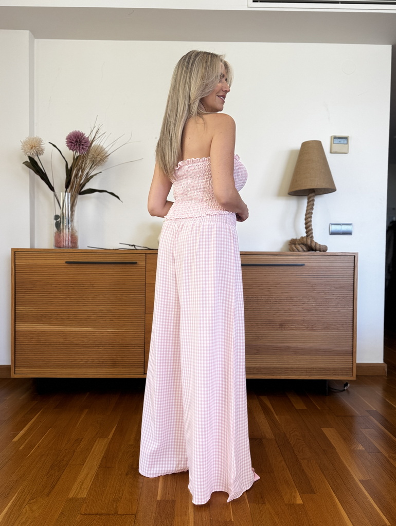 Conjunto Fruncido Vichy - Imagen 4