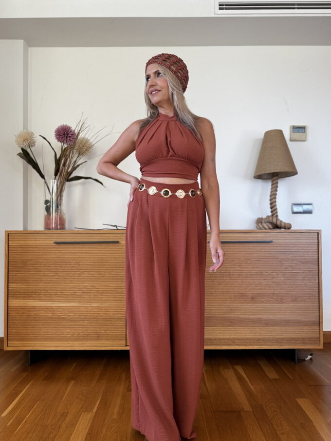 Conjunto Top Lazo