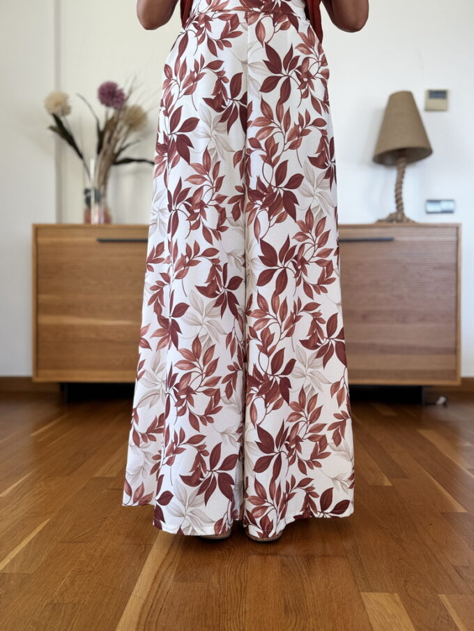 Pantalon Palazzo Estampado