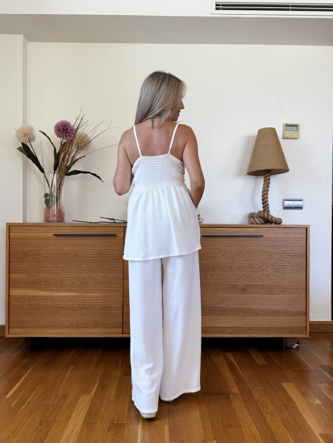 Conjunto Blusa Cruzada