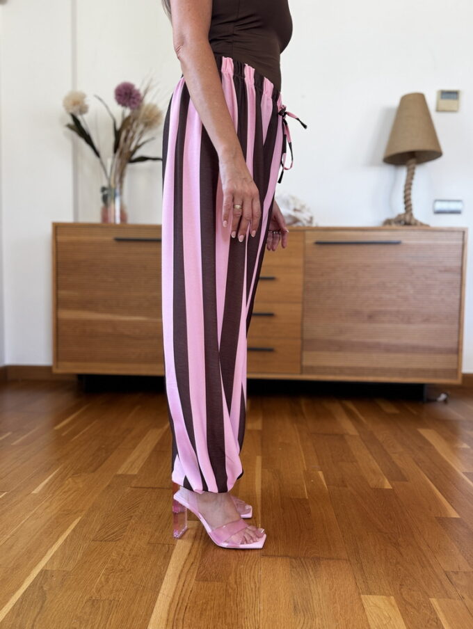 Pantalon Rayas Patente