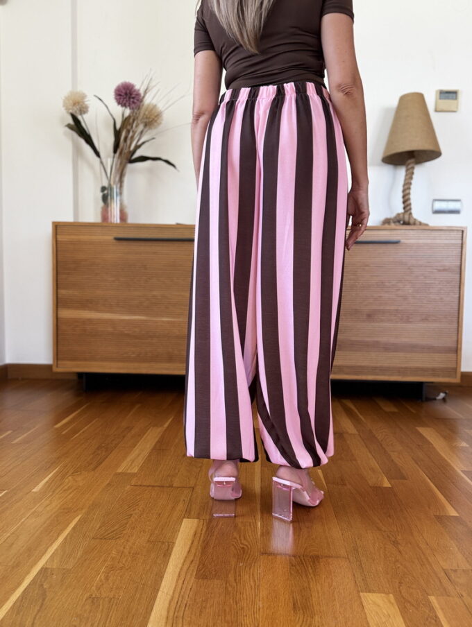 Pantalon Rayas Patente