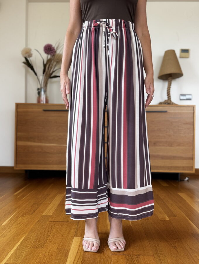 Pantalón Cropped Rayas