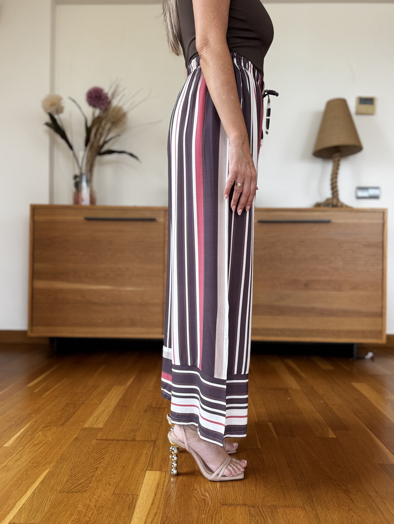 Pantalón Cropped Rayas - Imagen 6