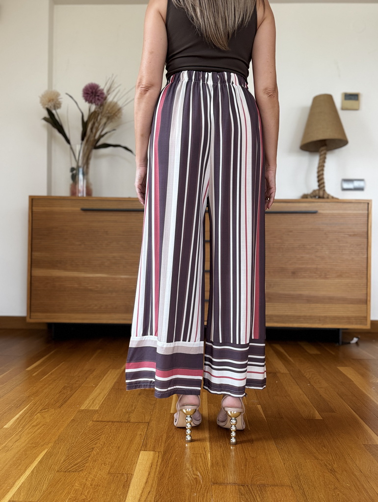 Pantalón Cropped Rayas - Imagen 7