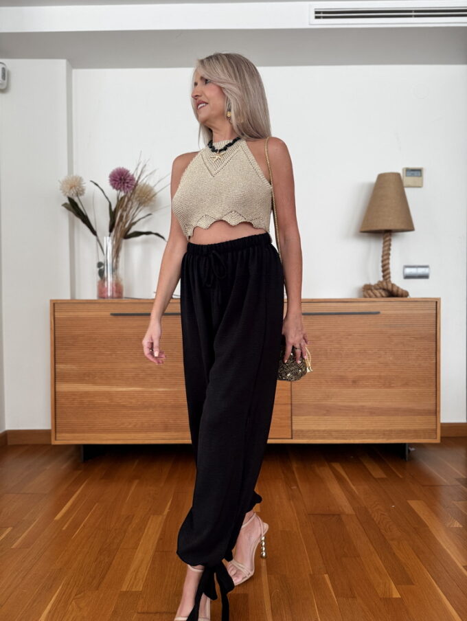 Pantalon Aberturas Bajo Lazada