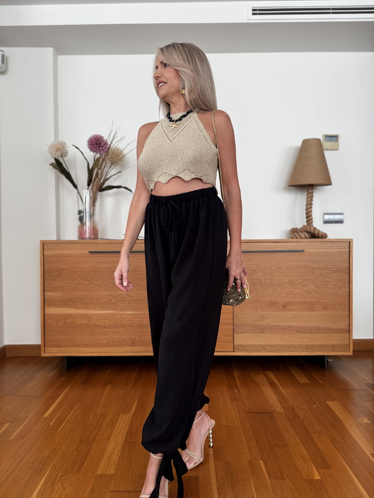 Pantalon Aberturas Bajo Lazada - Imagen 6