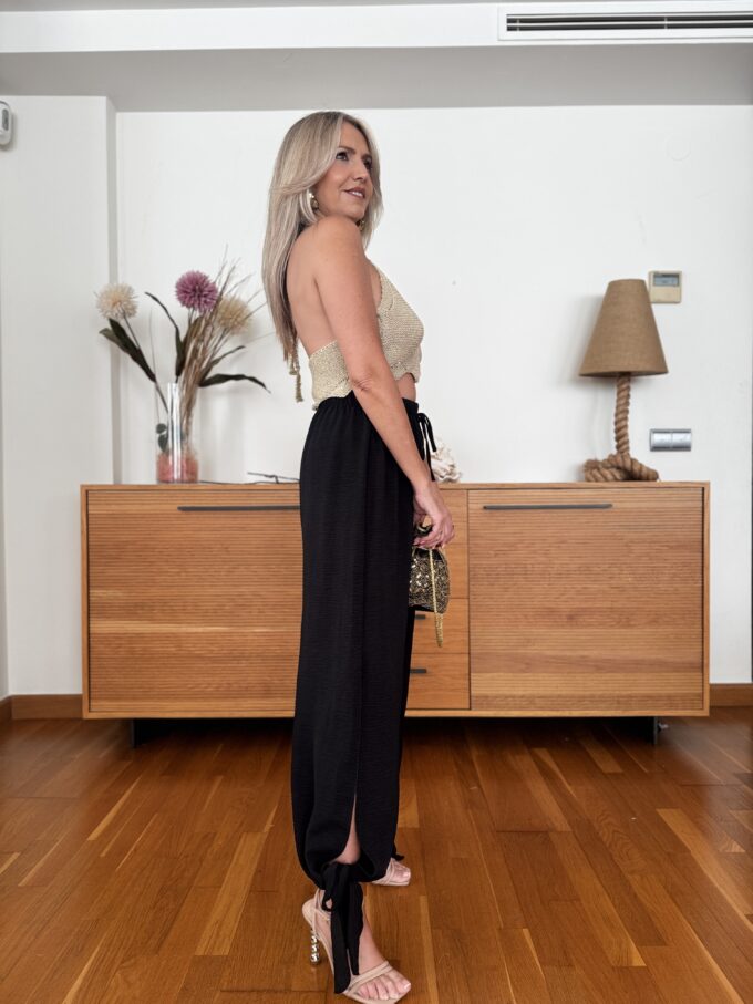 Pantalon Aberturas Bajo Lazada