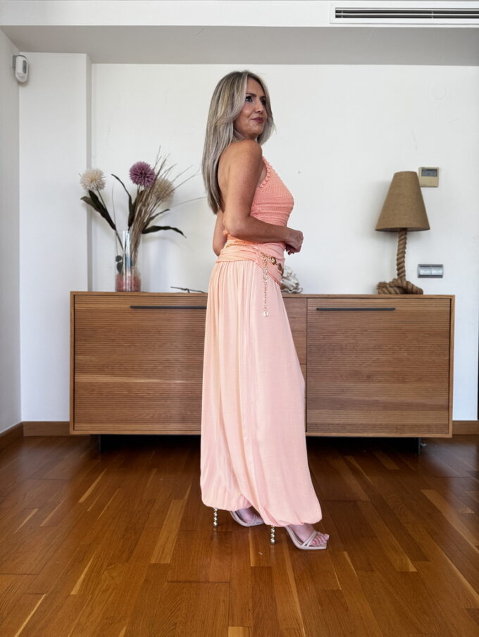 Pantalon Patente Pliegues