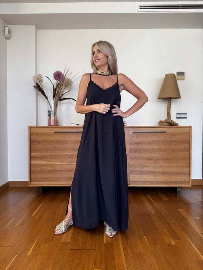Vestido Lencero Largo