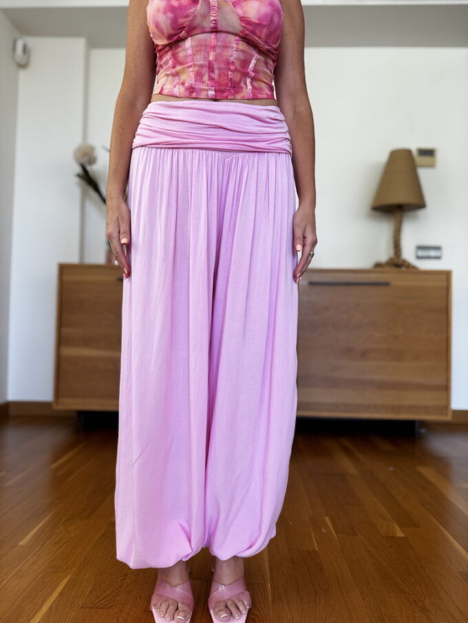 Pantalon Patente Pliegues