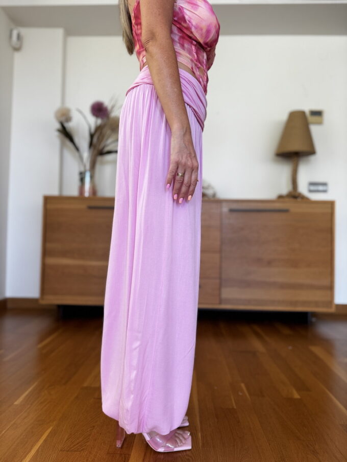 Pantalon Patente Pliegues