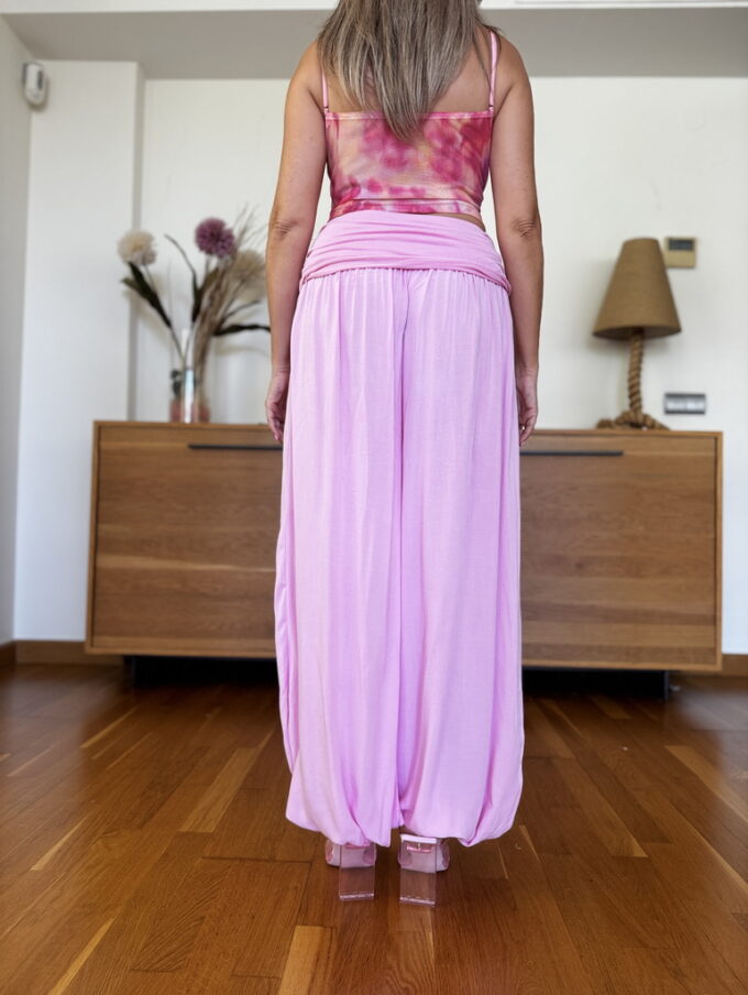 Pantalon Patente Pliegues