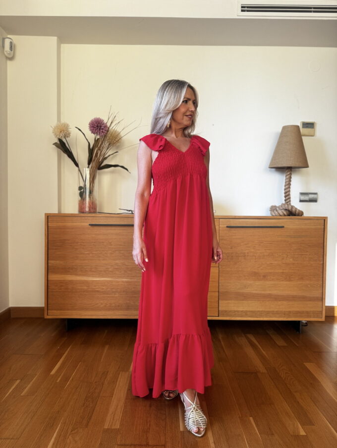 Vestido Básic Fruncido