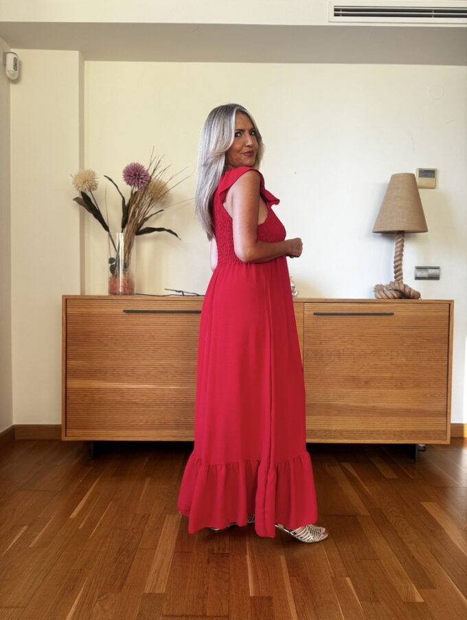 Vestido Básic Fruncido