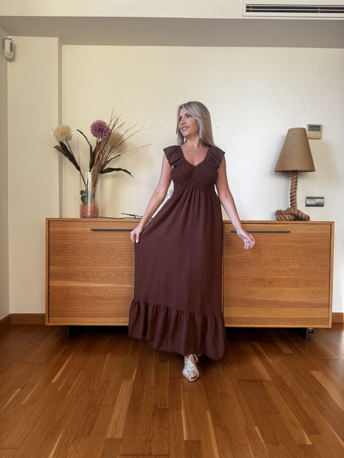 Vestido Básic Fruncido