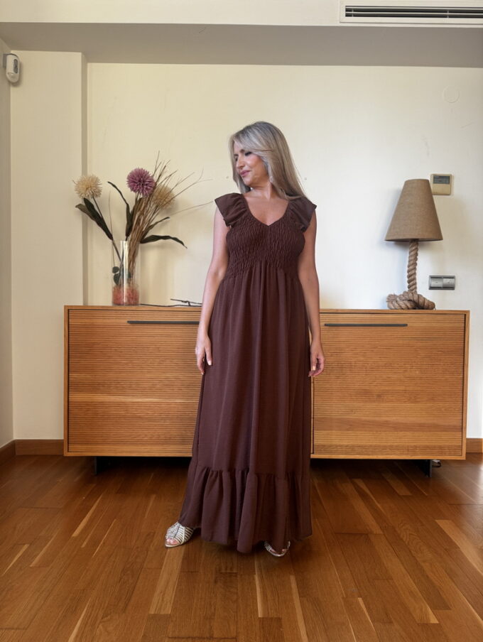 Vestido Básic Fruncido