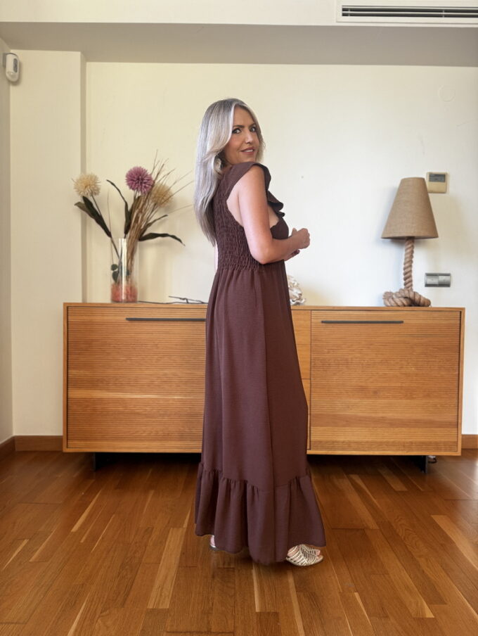 Vestido Básic Fruncido