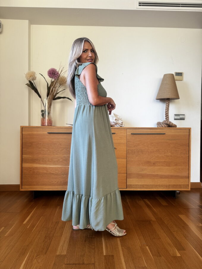 Vestido Básic Fruncido