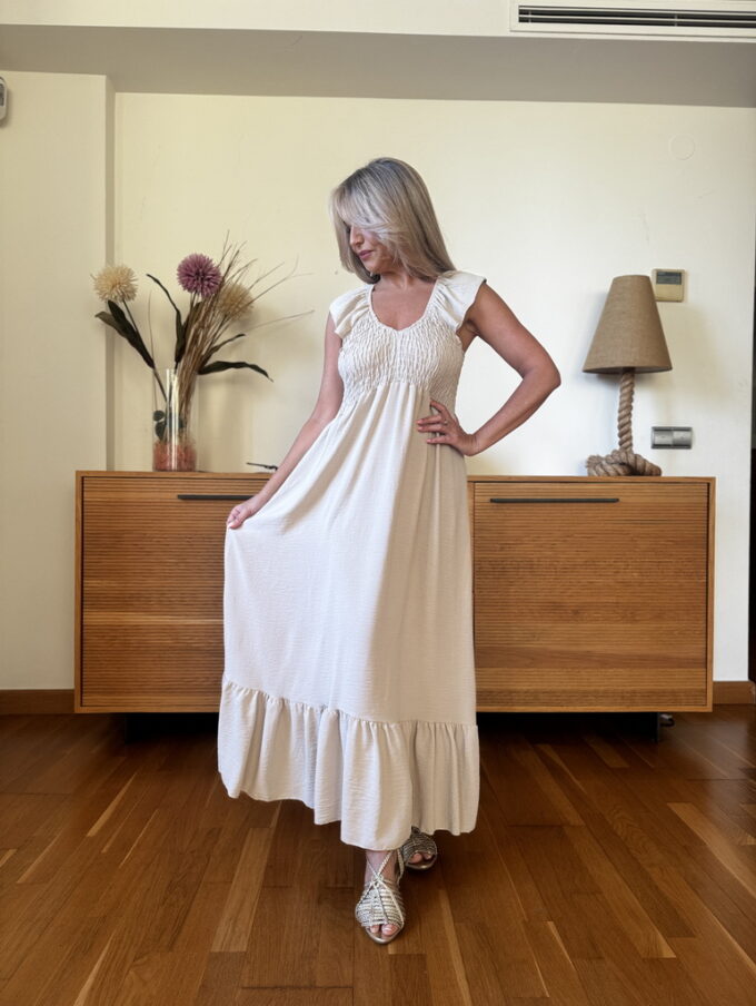Vestido Básic Fruncido
