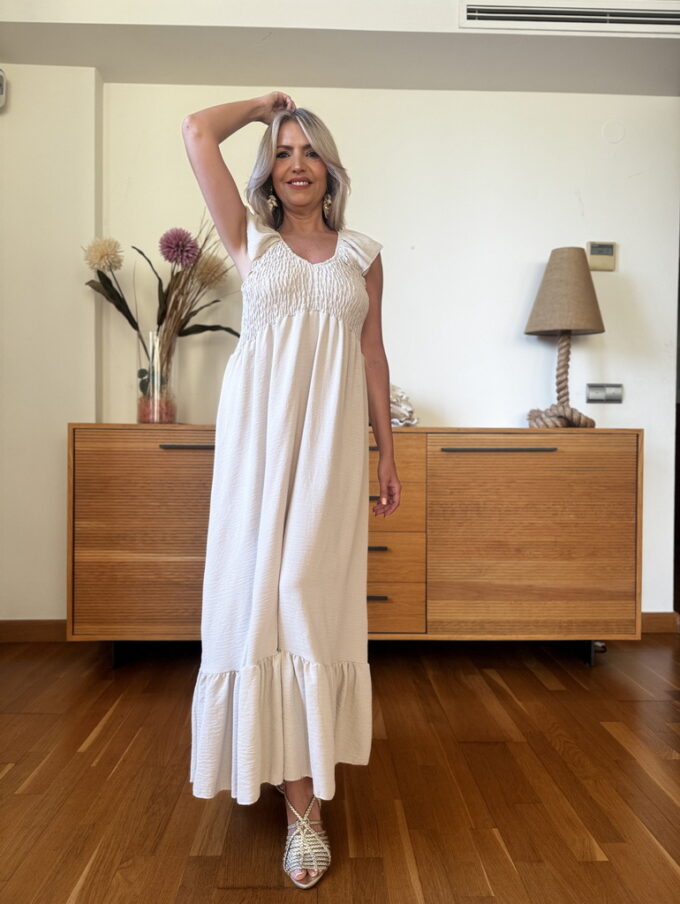 Vestido Básic Fruncido