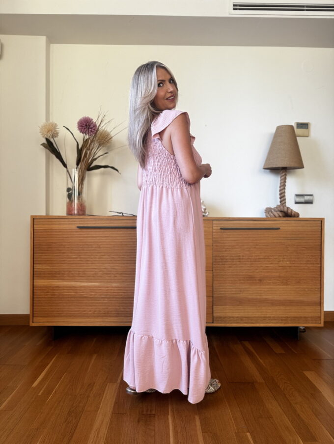 Vestido Básic Fruncido