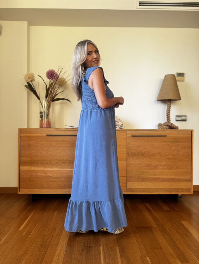 Vestido Básic Fruncido